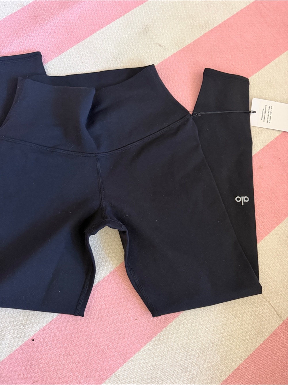ALO Yoga Kids Black High-Waist Leggings